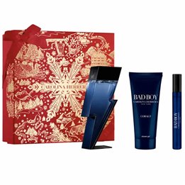 Carolina Herrera Bad Boy Cobalt Eau De Perfume Spray 100ml Set 3 Pieces - man - Teknashop Ltd