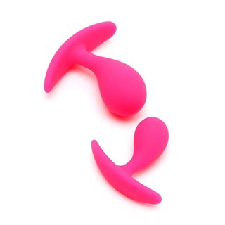 Anal Play Plug Duo set Copenhagen Pink - R2532 - Teknashop Ltd