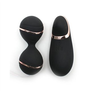 Vibrating Lay-on Kegelball set Ibiza Black - R2540 - Teknashop Ltd