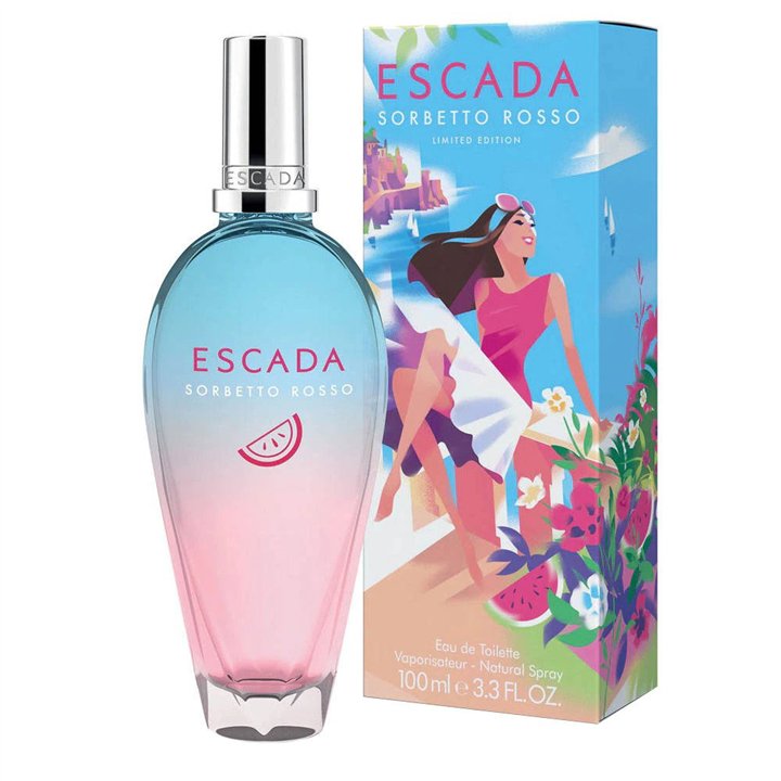 Escada, Summer Limited Edition - Sorbetto Rosso, Eau De Toilette, For Women, 100 ml - Teknashop Ltd