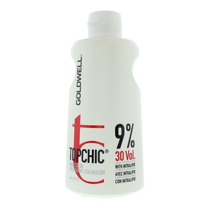 Goldwell, TopChic, Hair Oxidant Lotion, 9%, 30 vol, 946 ml - Teknashop Ltd