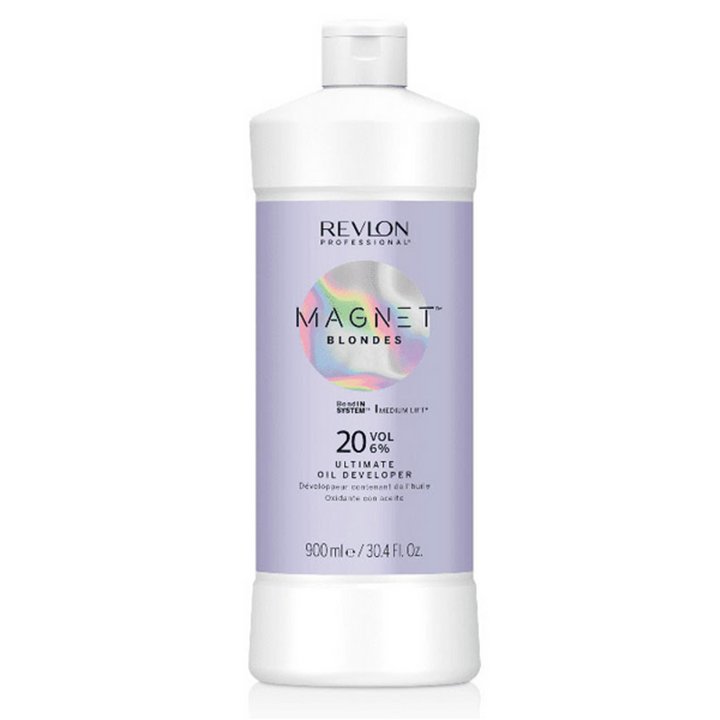 Revlon, Magnet Blondes, Lightening, Hair Oxidant Cream, 6%, 20 vol, 900 ml - Teknashop Ltd