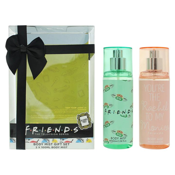 Set Duo, Warner Bros, Friends, Hydrating & Smoothening, Body Spray, 2 pcs, 100 ml - Teknashop Ltd