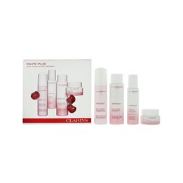 Set Clarins: White Plus, Hydrating, Day, Emulsion, For Face, 75 ml + White Plus, Brightening, Cleansing Foam, 150 ml + White Plu