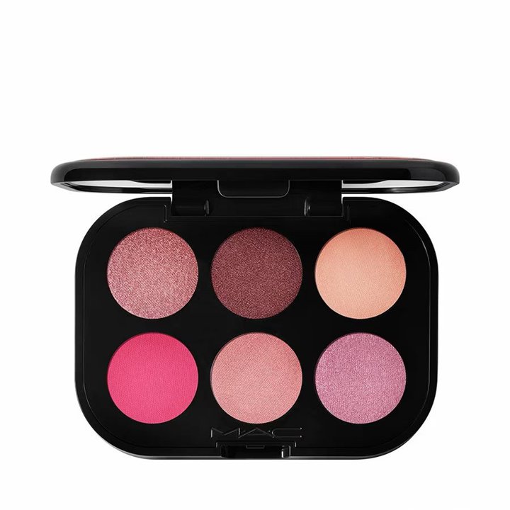 MAC, Connect In Colour, Eyeshadow Palette, Rose Lens, 6 Shades, 6.25 g - Teknashop Ltd