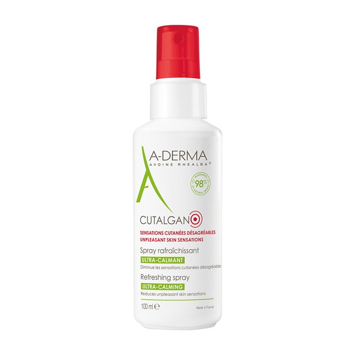 A-Derma, Cutalgan, Calming, Mist Spray, 100 ml - Teknashop Ltd