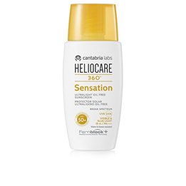 Cantabria Labs, Heliocare 360º Sensation, Protective, Sunscreen Cream, SPF 50+, 50 ml - Teknashop Ltd