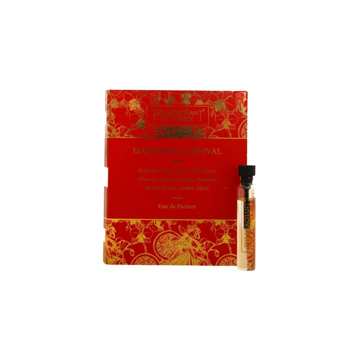 The Merchant Of Venice, Mandarin Carnival, Eau De Parfum, For Women, 2 ml *Vial - Teknashop Ltd