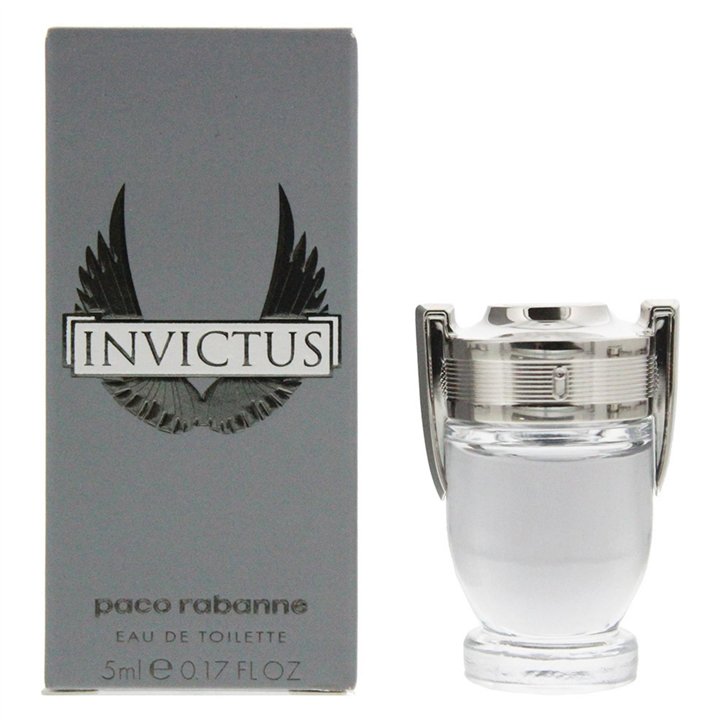 Paco Rabanne, Invictus, Eau De Toilette, For Men, 5 ml *Miniature - Teknashop Ltd