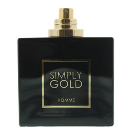 Simply, Gold Homme, Eau De Toilette, For Men, 100 ml *Tester - Teknashop Ltd