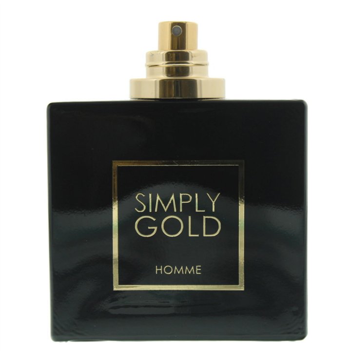 Simply, Gold Homme, Eau De Toilette, For Men, 100 ml *Tester - Teknashop Ltd