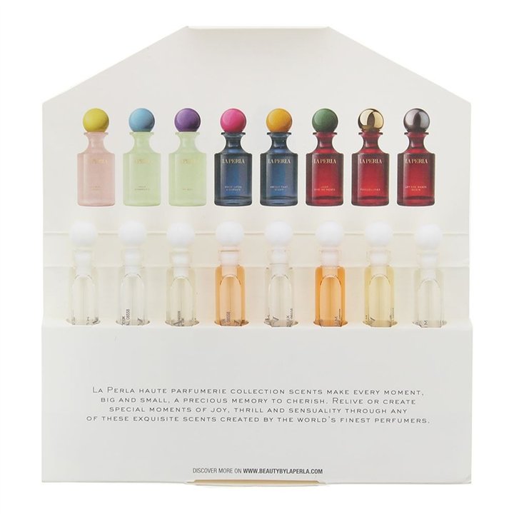Set, La Perla, Collection Discovery, Eau De Parfum, For Women, 8 pcs, 12 ml *Vial - Teknashop Ltd