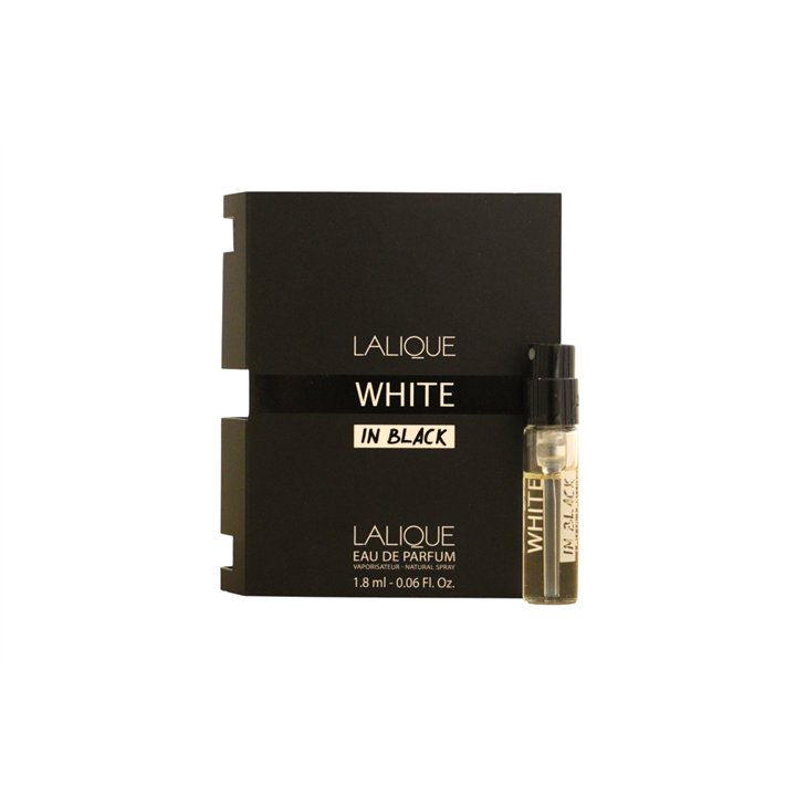 Lalique, White in Black , Eau De Parfum, For Men, 1.8 ml *Vial - Teknashop Ltd