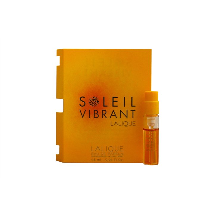 Lalique, Soleil Vibrant, Eau De Parfum, For Women, 1.8 ml *Vial - Teknashop Ltd