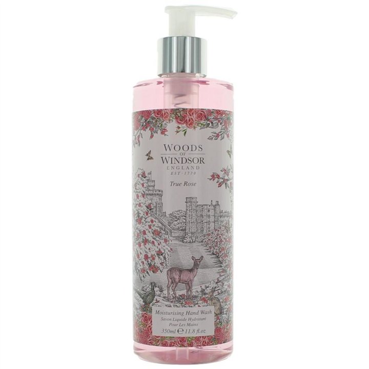 Woods Of Windsor, True Rose, Moisturising, Liquid Soap, For Hands, 300 ml - Teknashop Ltd