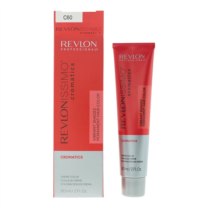 Revlon, Cromatics, Permanent Hair Dye, C60 Fire Red, 60 ml - Teknashop Ltd