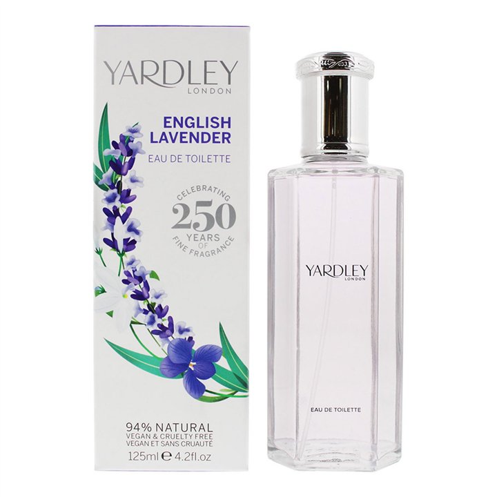 Yardley, English Lavender, Eau De Toilette, For Women, 125 ml - Teknashop Ltd