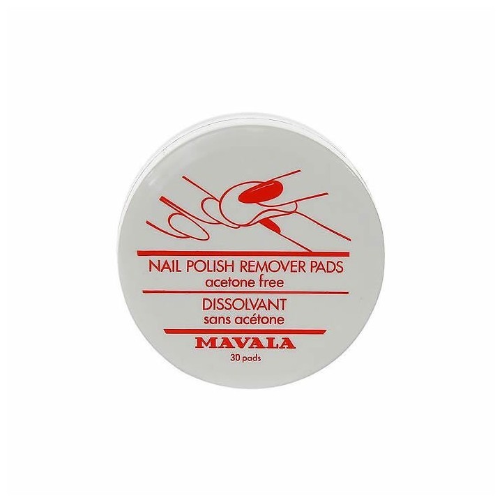 Mavala Nail Polish Remover Pads 30 Units - unisex - Teknashop Ltd
