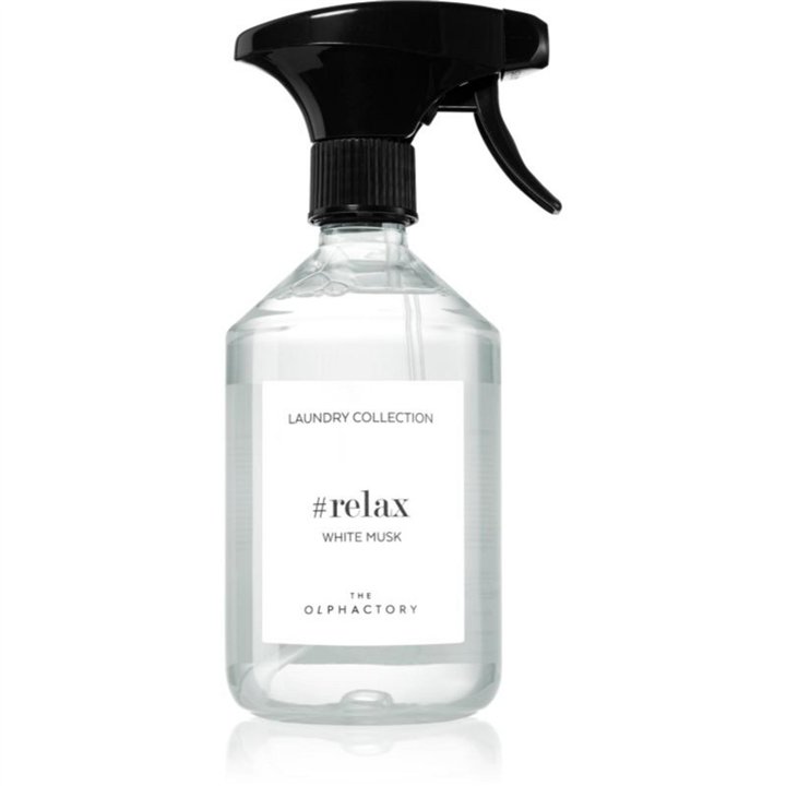 The Olphactory, Relax White Musk, White Musk, Wardrobe Freshener, 500 ml - Teknashop Ltd
