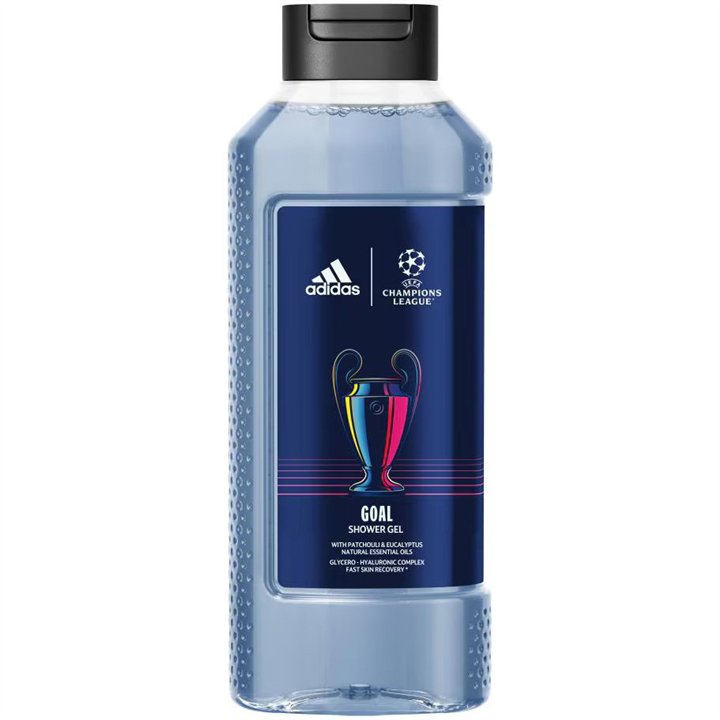 Adidas, Champions League Goal, Hydration, Shower Gel, For All Skin Types, 400 ml - Teknashop Ltd