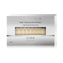 Set, Labo Cosprophar Suisse, Crescina Follicular Islands 2100, For Growth Stimulation, Ampoules Treatment Serum, For Scalp, For 