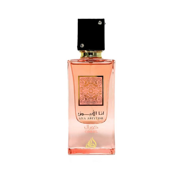 Lattafa, Ana Abiyedh Coral, Eau De Parfum, For Women, 60 ml - Teknashop Ltd