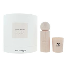Set Courreges: La Fille De L'air, Eau De Parfum, For Women, 100 ml + La Fille De L'air, Scented Candle, 75 g - Teknashop Ltd