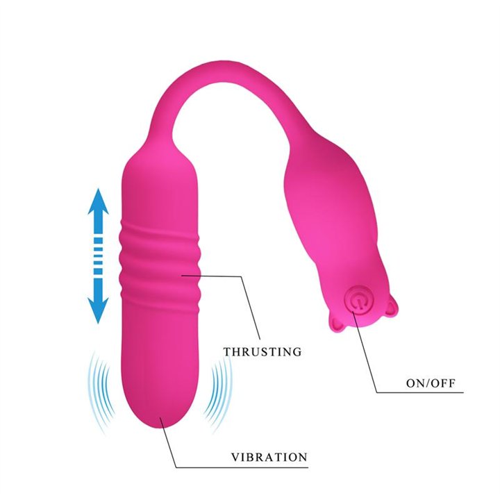 Nobikuma Thrusting and Vibrating Bullet - BI-300011 - Teknashop Ltd