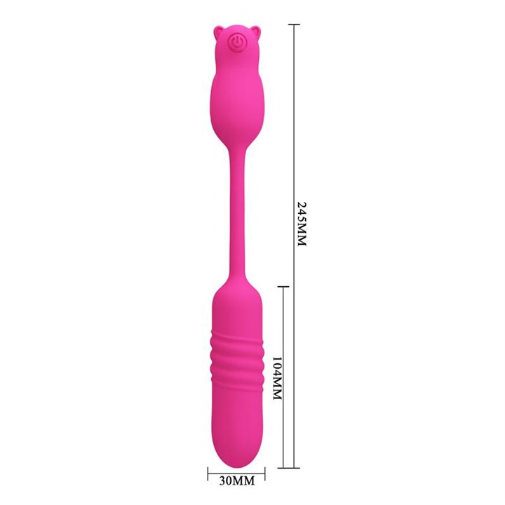 Nobikuma Thrusting and Vibrating Bullet - BI-300011 - Teknashop Ltd