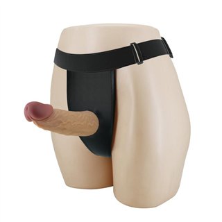 Houston Strap-On Harness with Hollow Dildo - BW-022073N - Teknashop Ltd