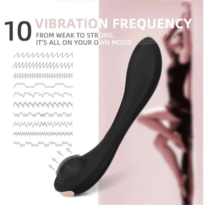 Pulsar Articulated Skeleton Vibrator with Pulsation Silicone USB - T-137 - Teknashop Ltd