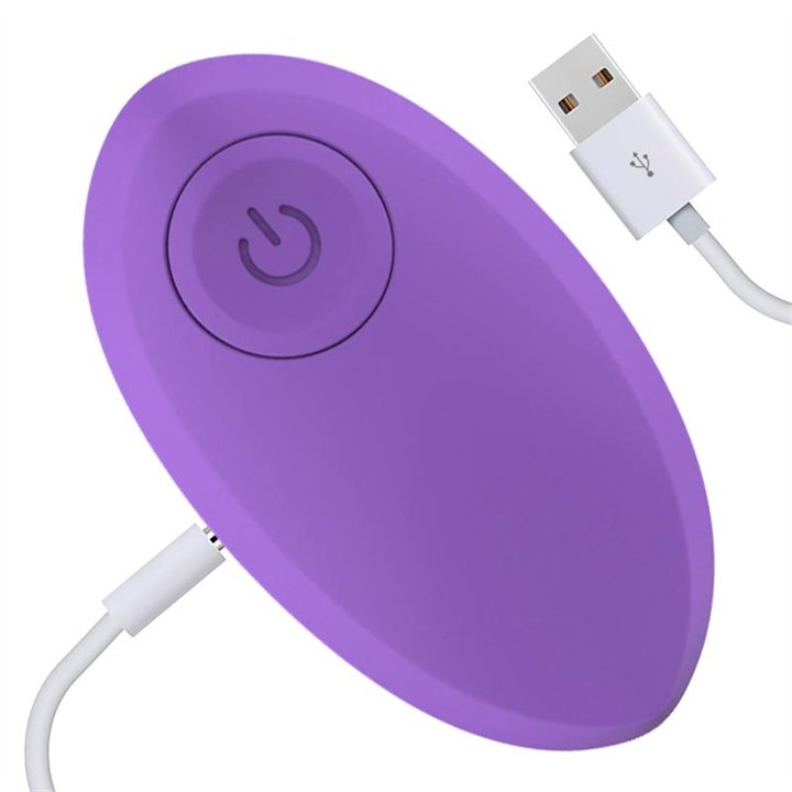 Vibrating Egg with Remote Control Odise USB Silicone Purple - IN-025 - Teknashop Ltd