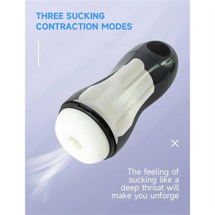 Tronik 2.0 Sucking and Vibrating Masturbator USB - T-036 - Teknashop Ltd