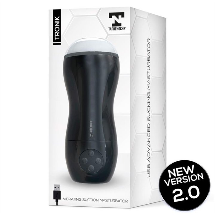 Tronik 2.0 Sucking and Vibrating Masturbator USB - T-036 - Teknashop Ltd