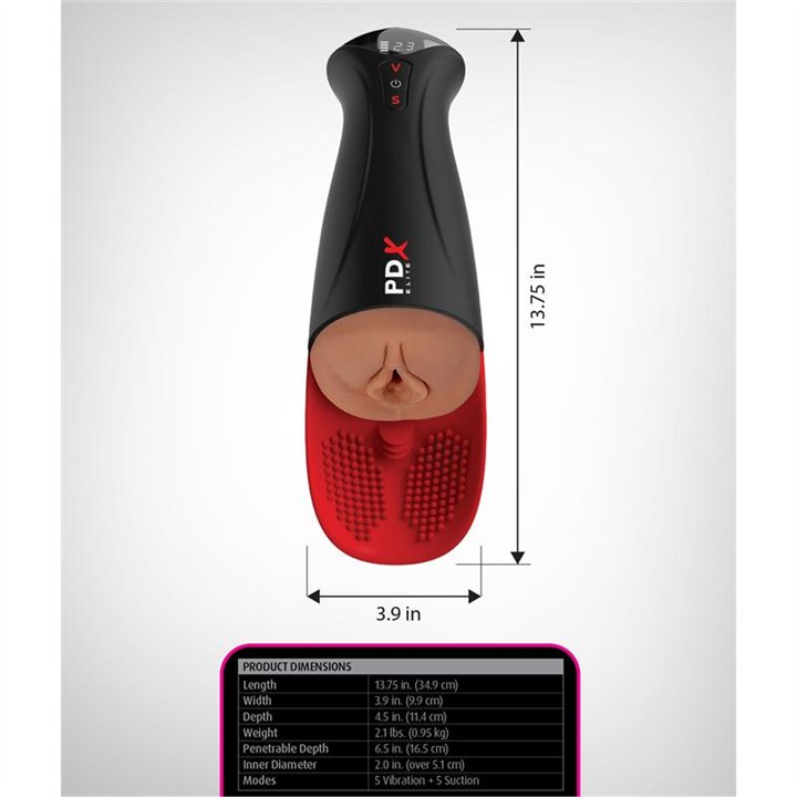 Fuck-O-Matic Pro XL Stroker Brown - RD-552-29 - Teknashop Ltd