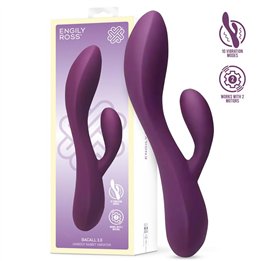 Bacall 3.0 Vibe Injected Liquified Silicone Double Motor USB - ER69002 - Teknashop Ltd