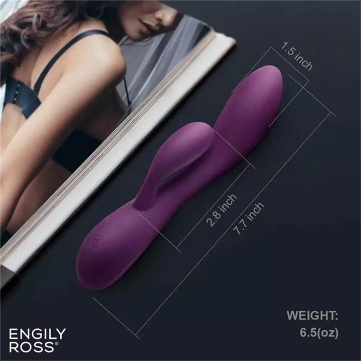 Bacall 3.0 Vibe Injected Liquified Silicone Double Motor USB - ER69002 - Teknashop Ltd