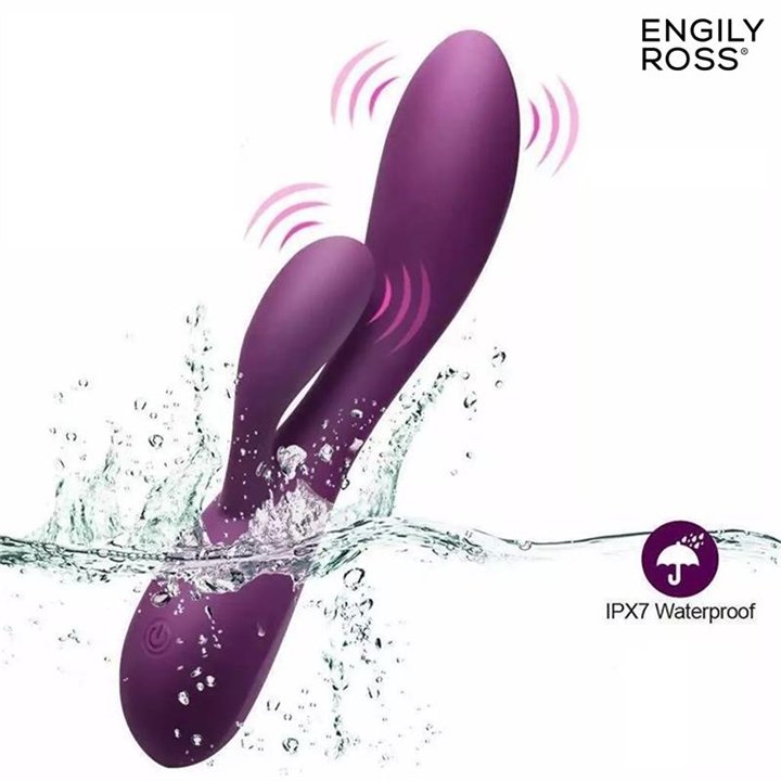 Bacall 3.0 Vibe Injected Liquified Silicone Double Motor USB - ER69002 - Teknashop Ltd