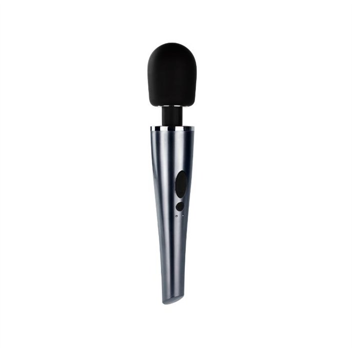 Wand Massager Relyme USB Silicone Black - T-105 - Teknashop Ltd