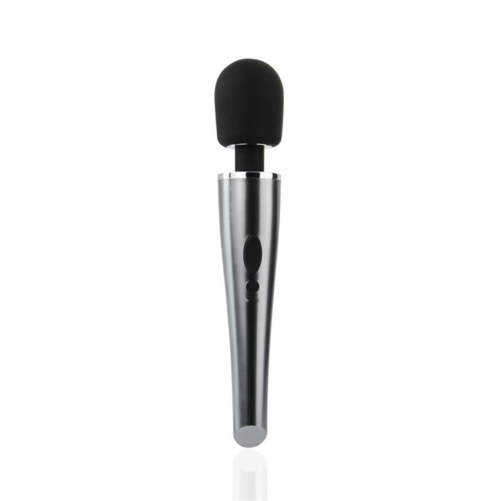 Wand Massager Relyme USB Silicone Black - T-105 - Teknashop Ltd