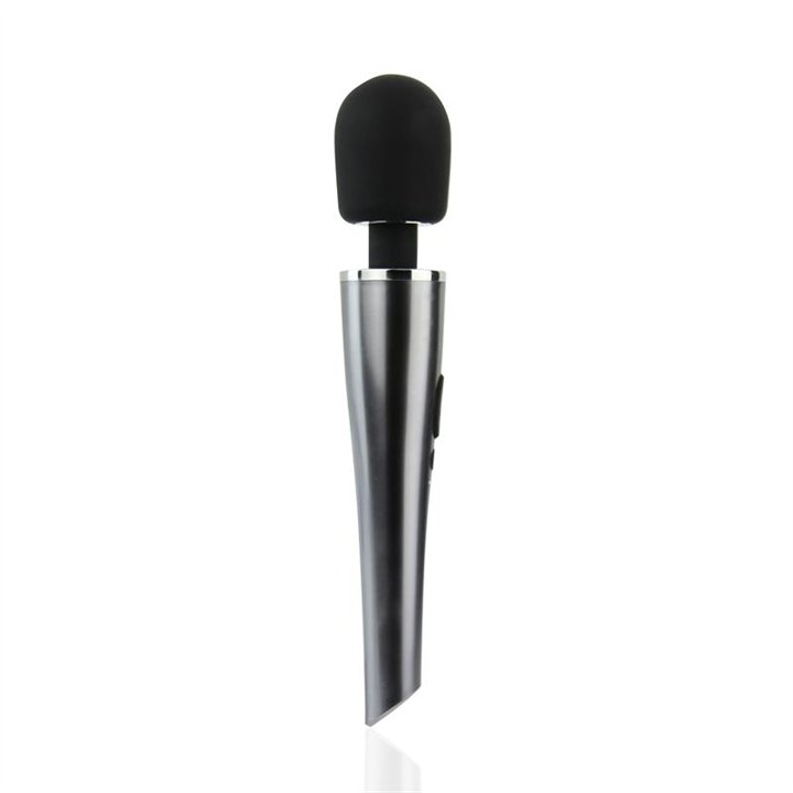 Wand Massager Relyme USB Silicone Black - T-105 - Teknashop Ltd