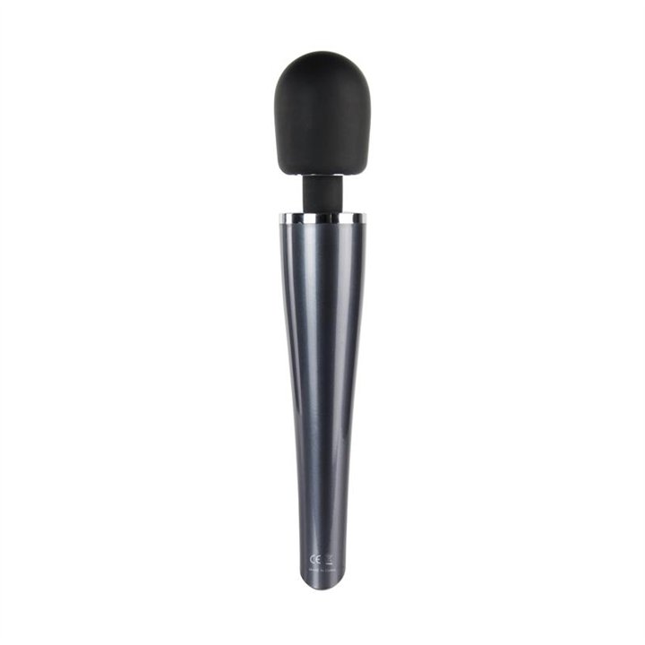 Wand Massager Relyme USB Silicone Black - T-105 - Teknashop Ltd