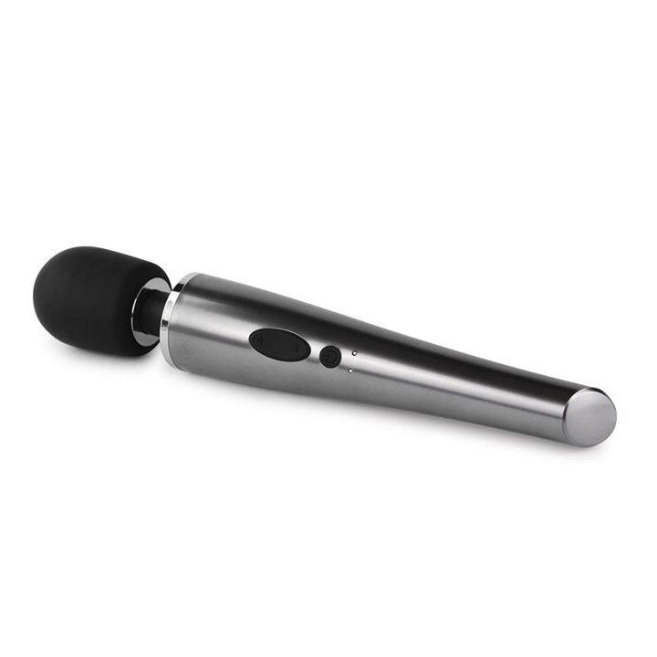 Wand Massager Relyme USB Silicone Black - T-105 - Teknashop Ltd