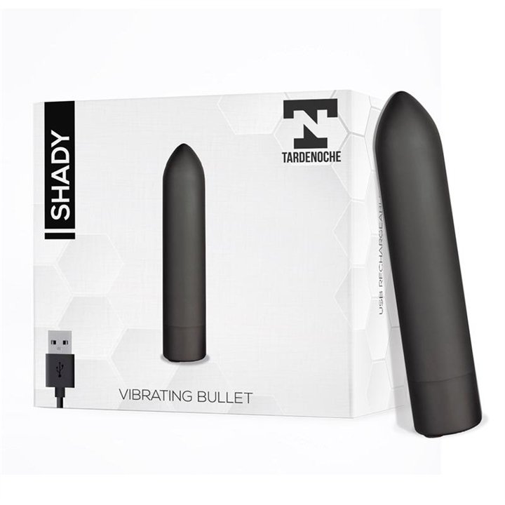 Shady Vibrating Bullet USB Rechargable Waterproof - T-100 - Teknashop Ltd