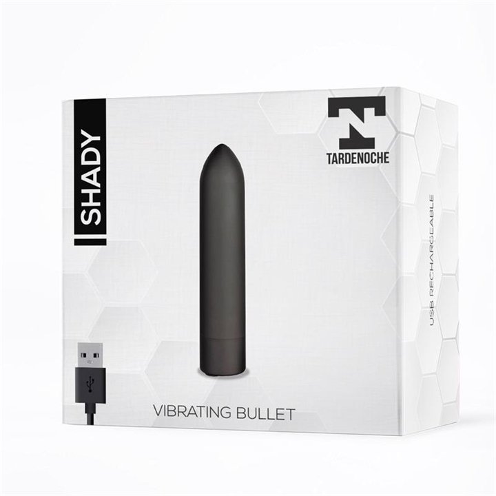 Shady Vibrating Bullet USB Rechargable Waterproof - T-100 - Teknashop Ltd
