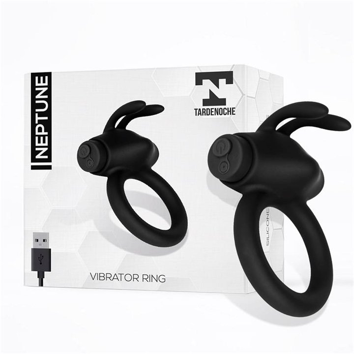 Neptune Vibrating Ring Silicone Rechargable USB - T-102 - Teknashop Ltd