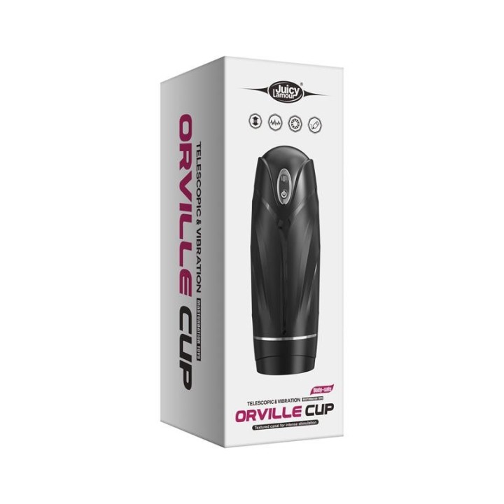 Orville Masturbator with Thrusting and Vibration - SQ-MA70084 - Teknashop Ltd