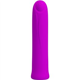 PRETTY LOVE - CURTIS MINI SUPER POWER VIBRATOR 12 VIOLET SILICONE VIBRATIONS - D-236077 - Teknashop Ltd