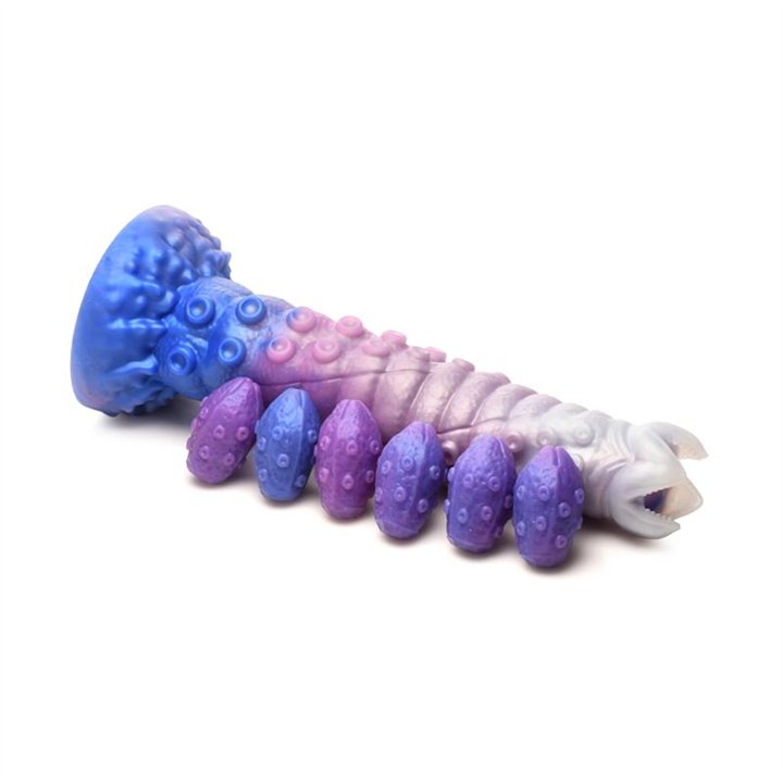 Tenta-Queen Ovipositor Dildo with 6 Eggs - 848518055255 - Teknashop Ltd
