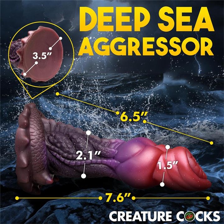 Deep Diver Silicone Dildo - 848518054289 - Teknashop Ltd